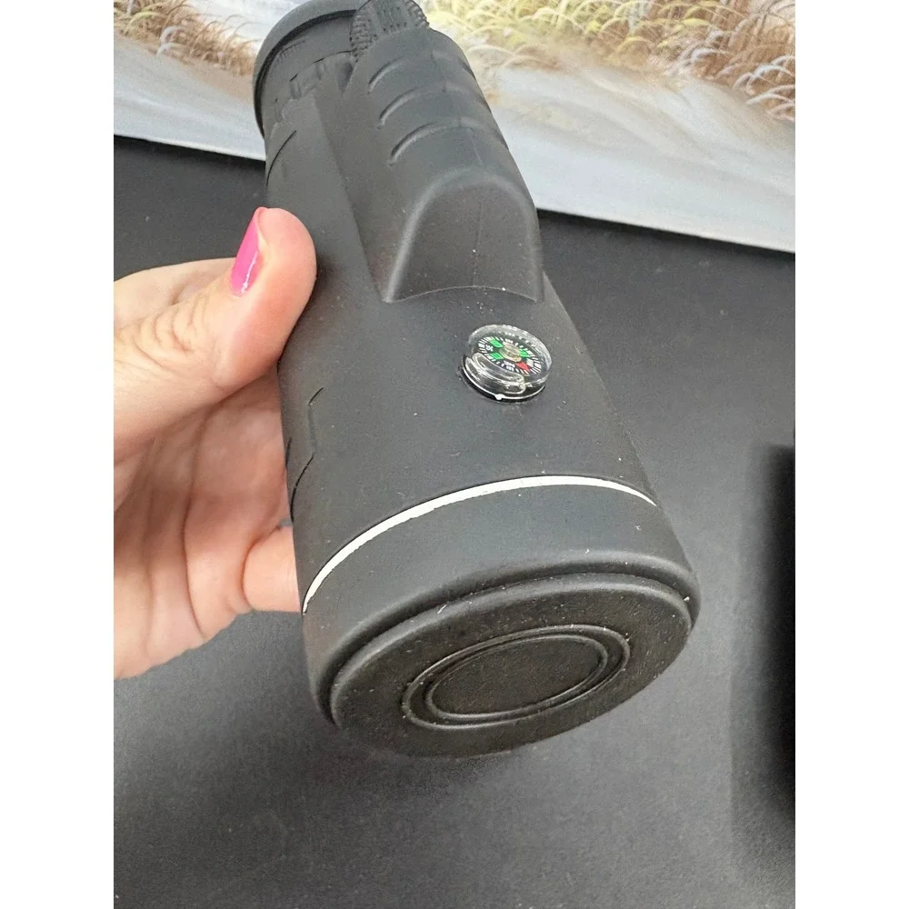 40x60 High Definition Monocular Telescope with Built-in Compass and Carry Case